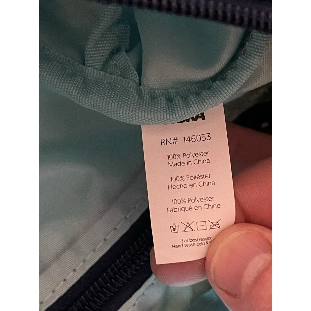 HOKA Fanny Waist Pack‎ - Neon Teal / Blue - Adjustable - Zip Pockets EUC